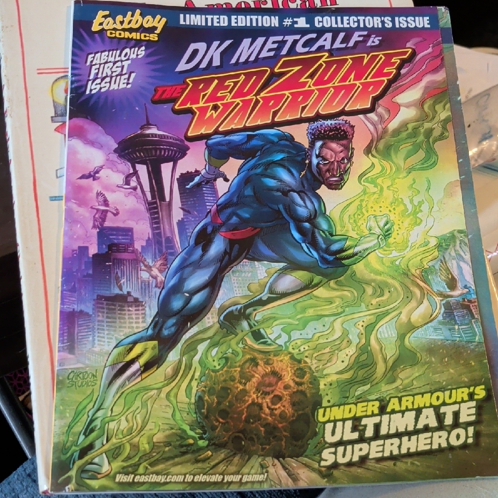 Eastboy Comics Red Zone Warrior Collector's Issue